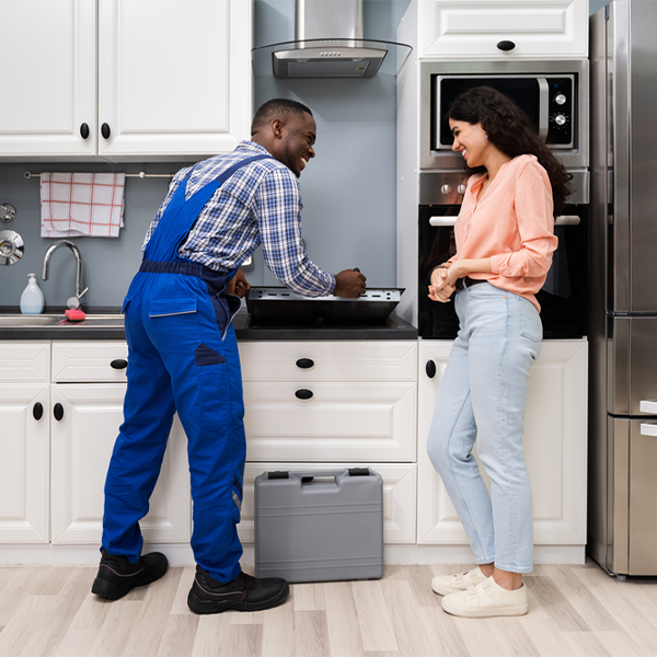 can you provide an estimate for cooktop repair before beginning any work in Brazoria TX